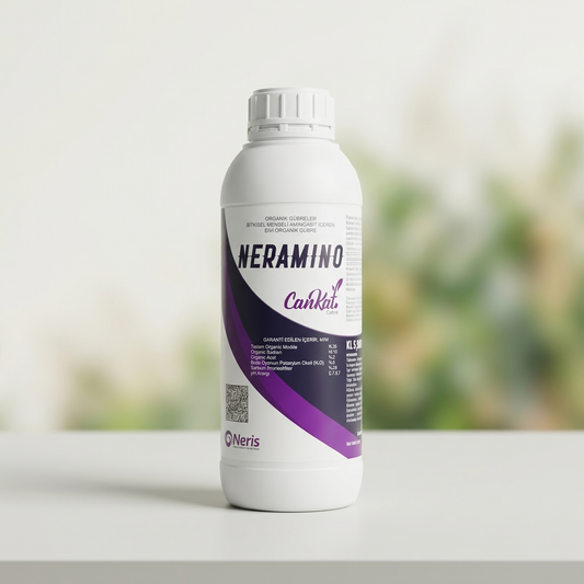 Cankat Neramino sıvı biyostimülant şişesi - %15 L-aminoasit ve deniz yosunu özlü gübre